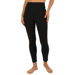 RB3 Active Womens 27 in. Solid Ribbed Ankle Leggings