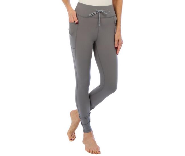 Kyodan Women's Sports Bottoms S Grey Polyester with Spandex