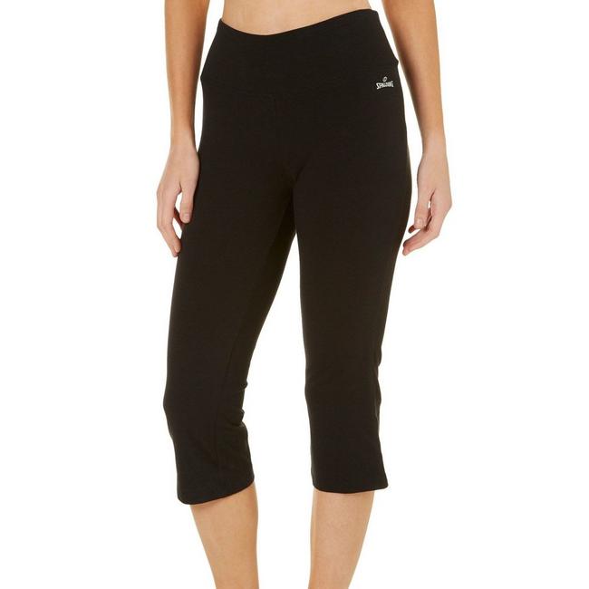 Spalding Womens Cropped Flared Yoga Capris Bealls Florida