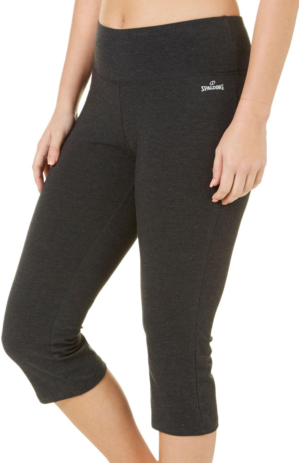 Spalding Womens Cropped Flared Yoga 