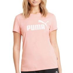 Puma Womens Solid Logo T-Shirt