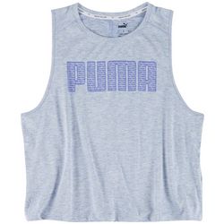 Puma Womens Logo V-Neck Sleevless Top