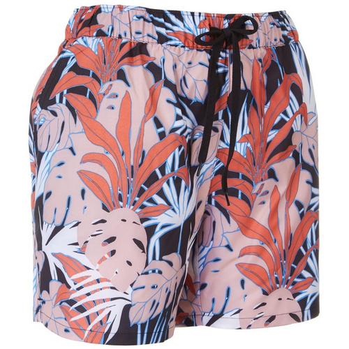 Reel Legends Womens 5'' Woven Tropical Nights Shorts