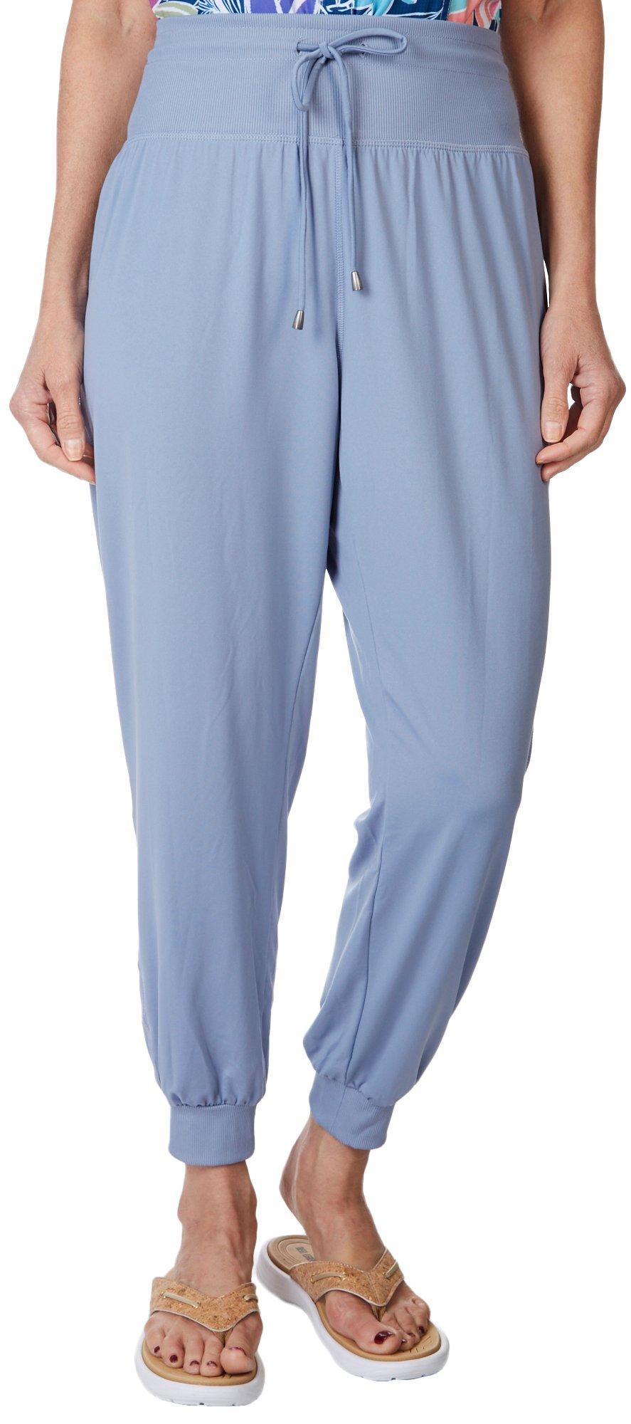 Reel Legends Womens 28 in. Solid Knit Joggers