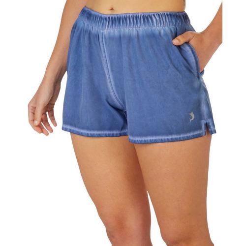 Reel Legends Womens Pocketed Pull-On Beach Shorts