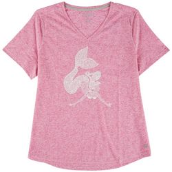 Reel Legends Womens Mermaid Heathered T-Shirt