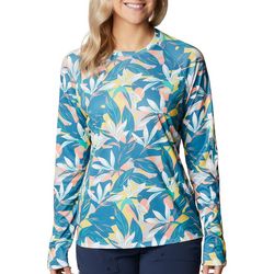 Columbia Womens PFG Super Tidal Tropical Long Sleeve Shirt
