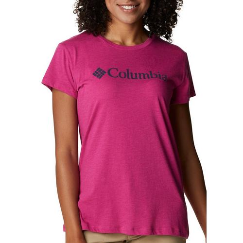 Columbia Womens Columbia Trek Graphic Logo Short Sleeve