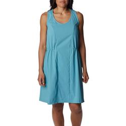 Womens Solid On The Go Sleeveless Dress