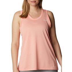 Columbia Womens Solid Scoop Neck Hike Tank