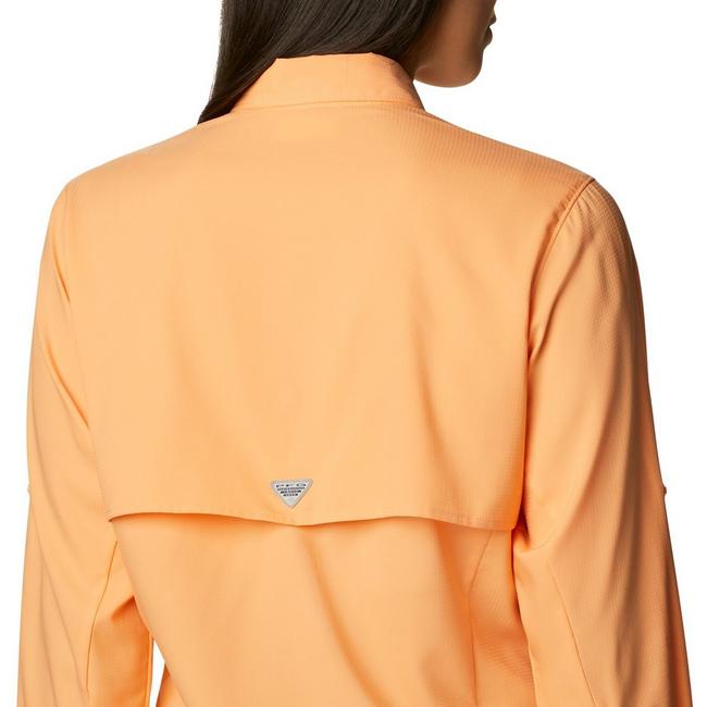 Medium Blue $60 Columbia Sportswear Women's Super Tamiami Long Sleeve Shirt 