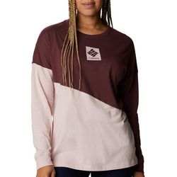 Columbia Womens Long Sleeve Colorblock T-Shirt