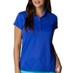 Columbia Womens PFG Solid Short Sleeve Polo Shirt