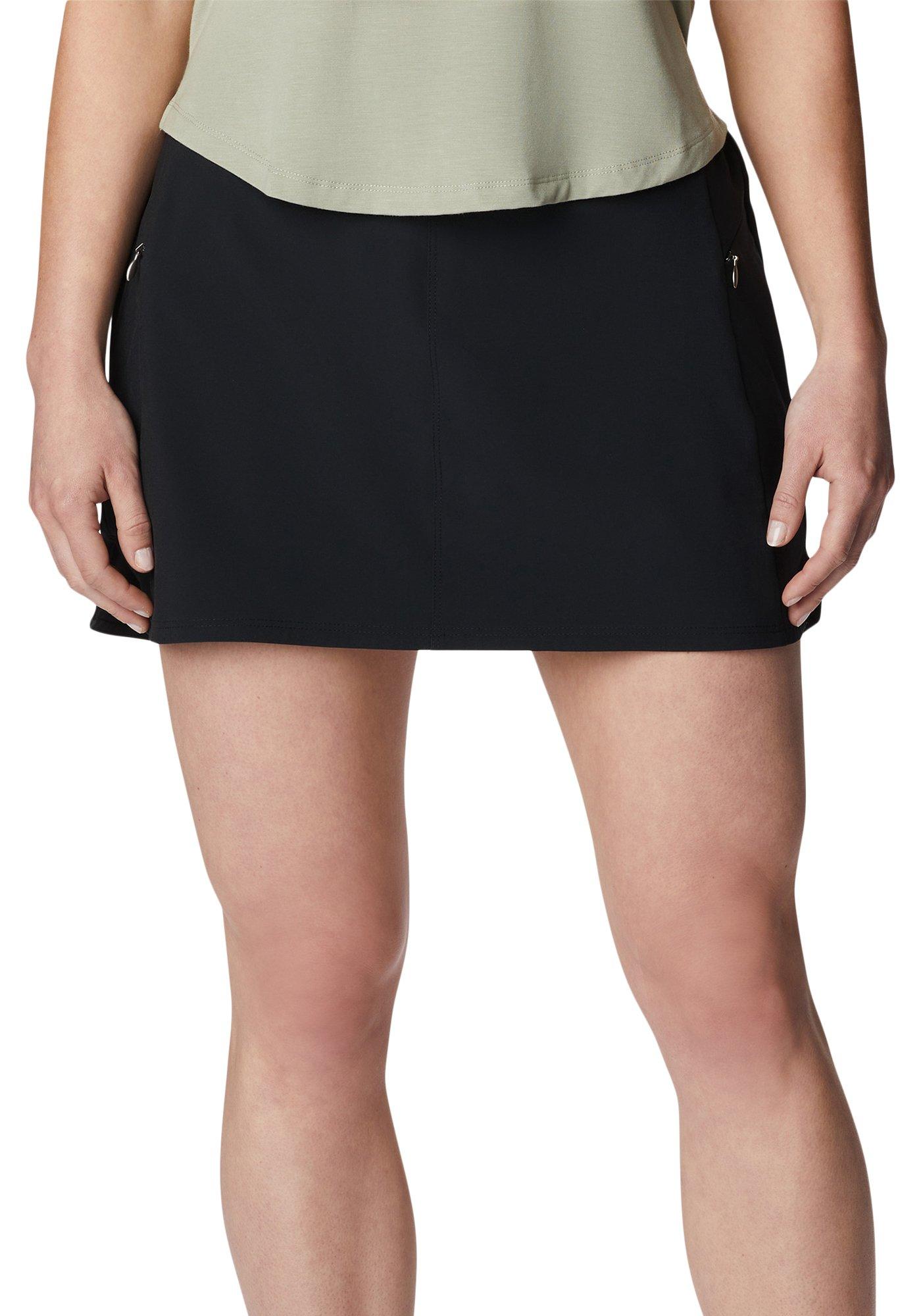 PFG Columbia Womens 17 in. Solid Tidal Skort