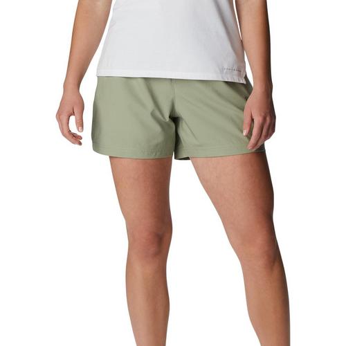 Columbia Womens Solid Anytime Lite Shorts
