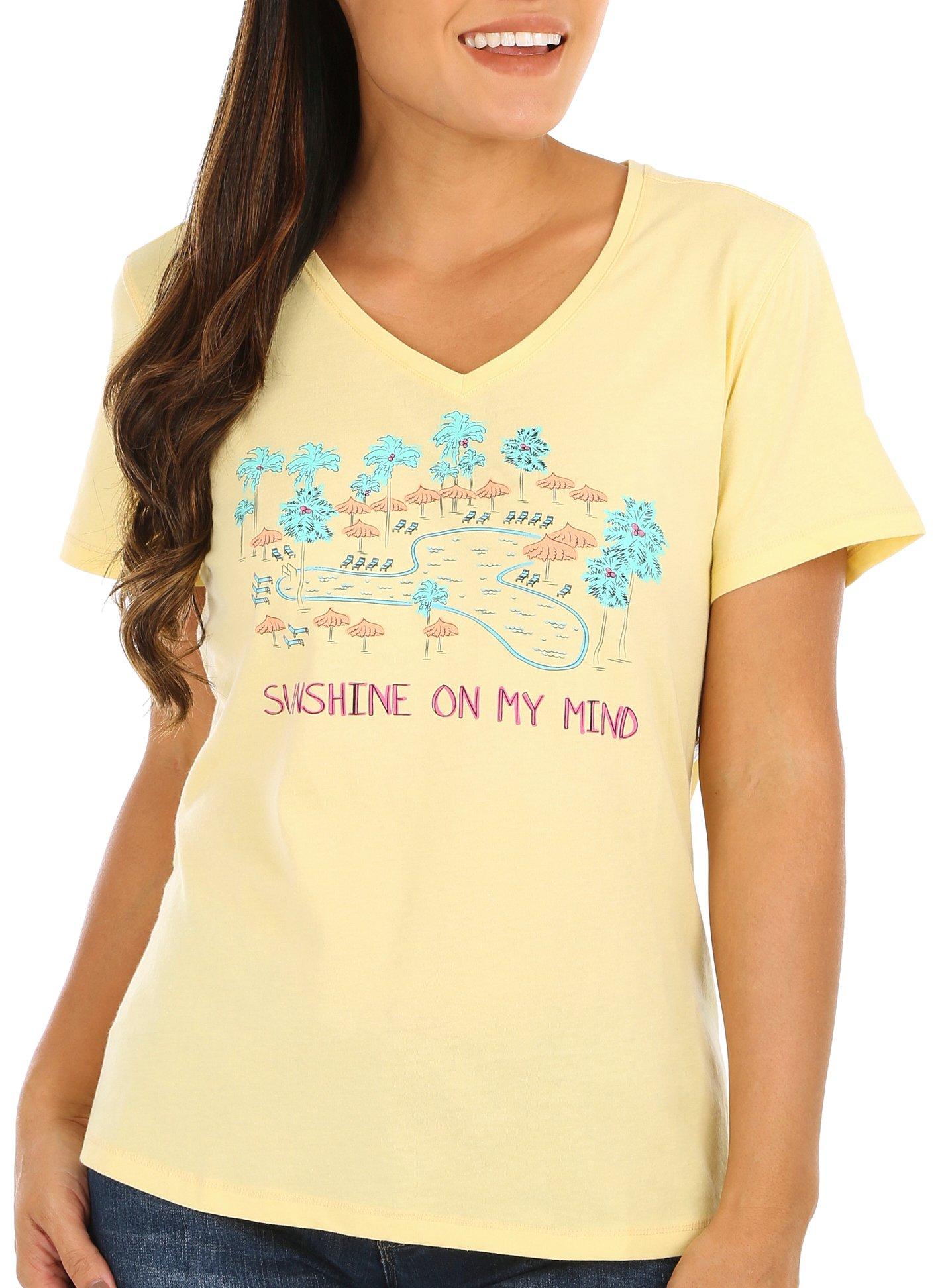 Womens Sunshine On My Mind T-Shirt