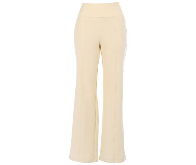 Womens Flare Pants Solid High Waist Ribbed Knit Casual Long Leg Pants  Casual Flair Leggings : : Clothing, Shoes & Accessories