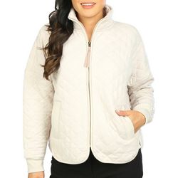 Avalanche Womens Quilted Full Front Zip Jacket