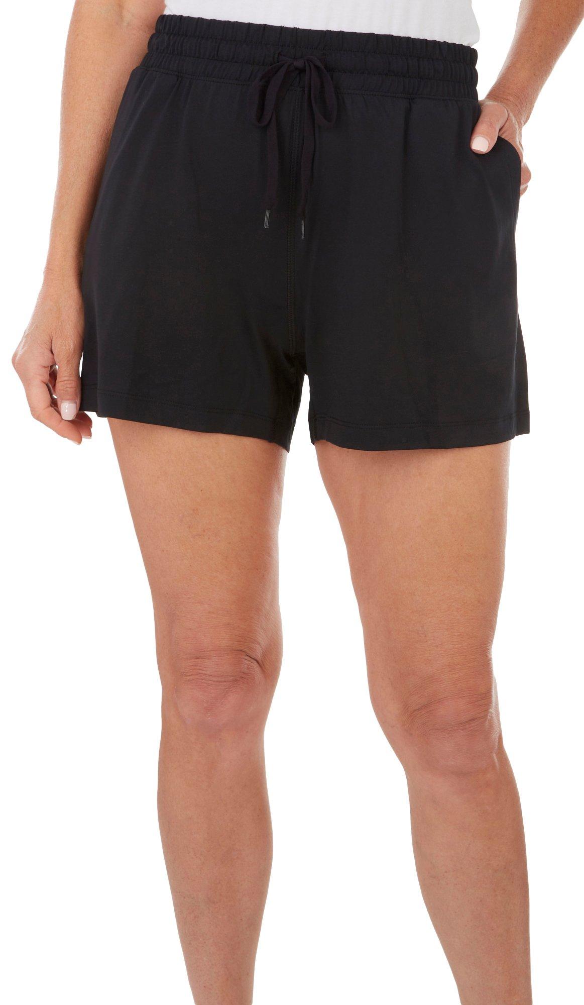  Reel Legends Womens 3 in. Woven Beach Active Shorts X-Large  Black : Clothing, Shoes & Jewelry