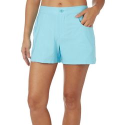 Loco Skailz Womens Solid Horizon 3.5 in. Woven Shorts