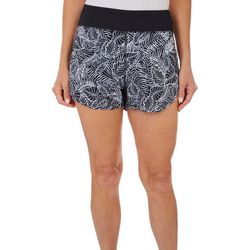 Reel Legends Womens 3in. Pieced Leaf Offshore Shorts