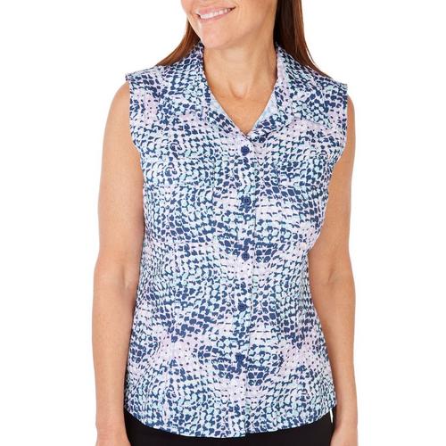 Reel Legends Womens Mariner Off The Scale Sleeveless