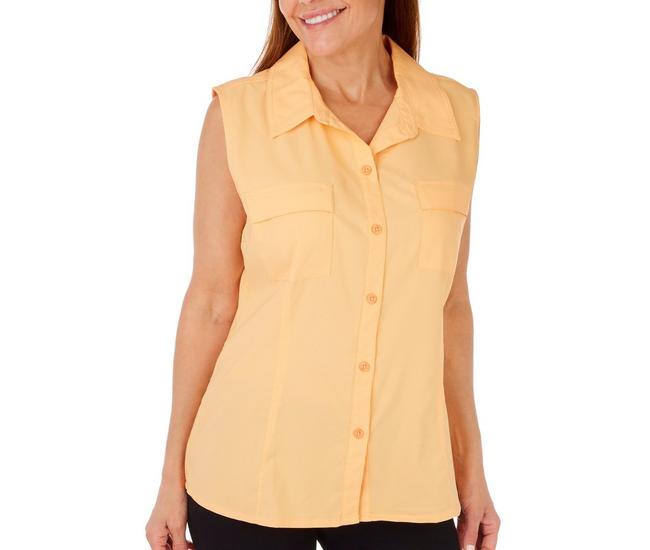 Reel Legends Sun Button Down Shirts for Women
