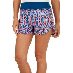 Reel Legends Womens 3 in. Acrylic Beach Active Shorts