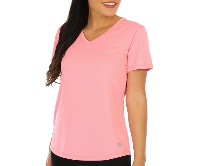 Reel Legends Freeline Women's Round Neck Shirt Pink Size Small