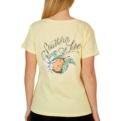 Southern Lure Womens Orange T-shirt