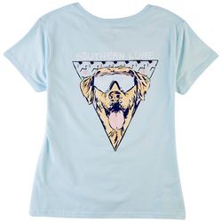 Southern Lure Womens Pup Screen Print Top