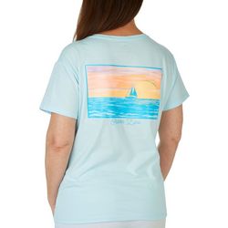 Southern Lure Womens Sail Away V-Neck T-Shirt