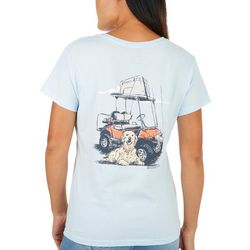 Southern Lure Womens Fishing V-Neck T-Shirt