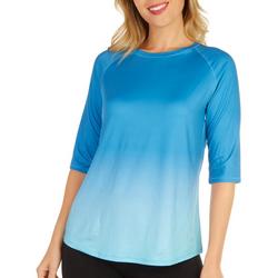 Womens Reel-Tec Ethereal Ombre Long Sleeve Top