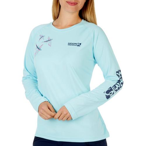 Hook And Tackle Womens Flying Fish Long Sleeve