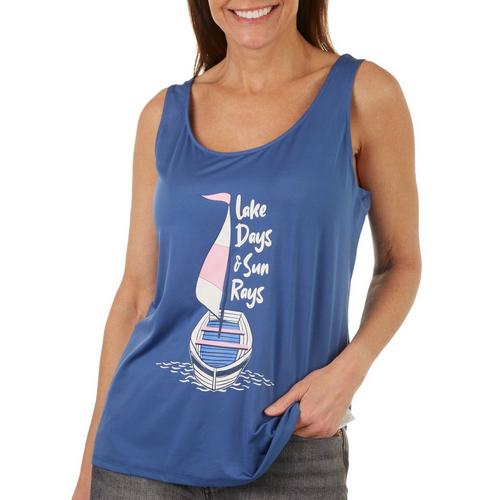 Outdoor Life Womens Graphic Sleeveless Top