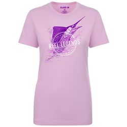 Reel Legends Womens Sailfish Life's a Beach T-Shirt