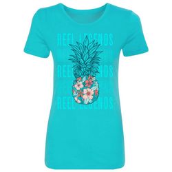 Reel Legends Womens Pineapple T-Shirt