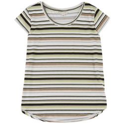 Emaline Womens Striped Top