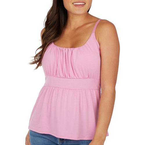 Harlow and Rose Womens Solid Tie Back Sleeveless