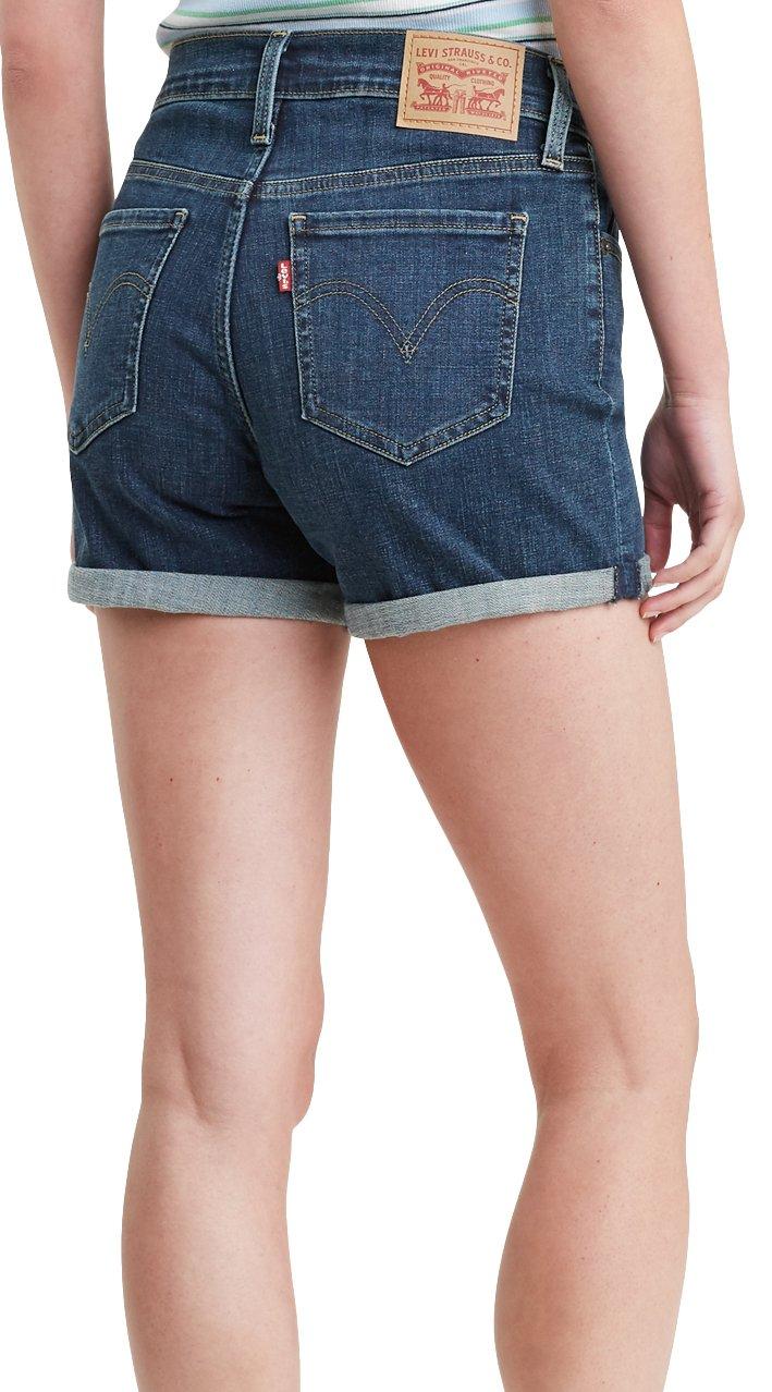 levis denim shorts womens