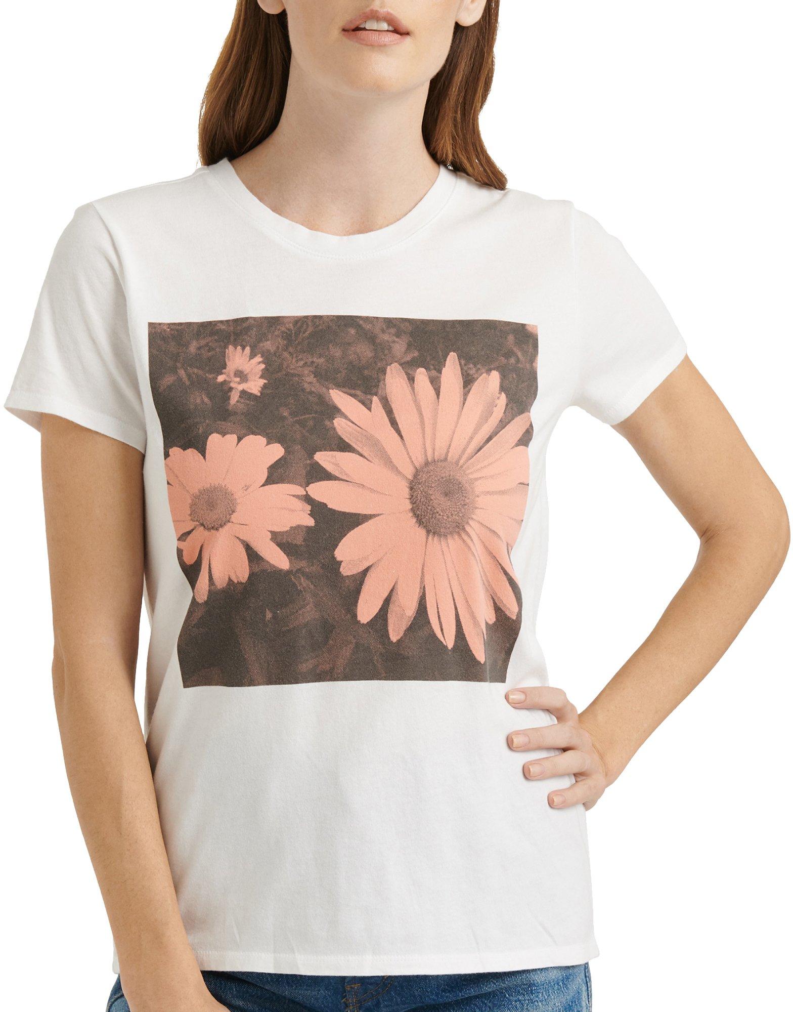 lucky brand daisy tee