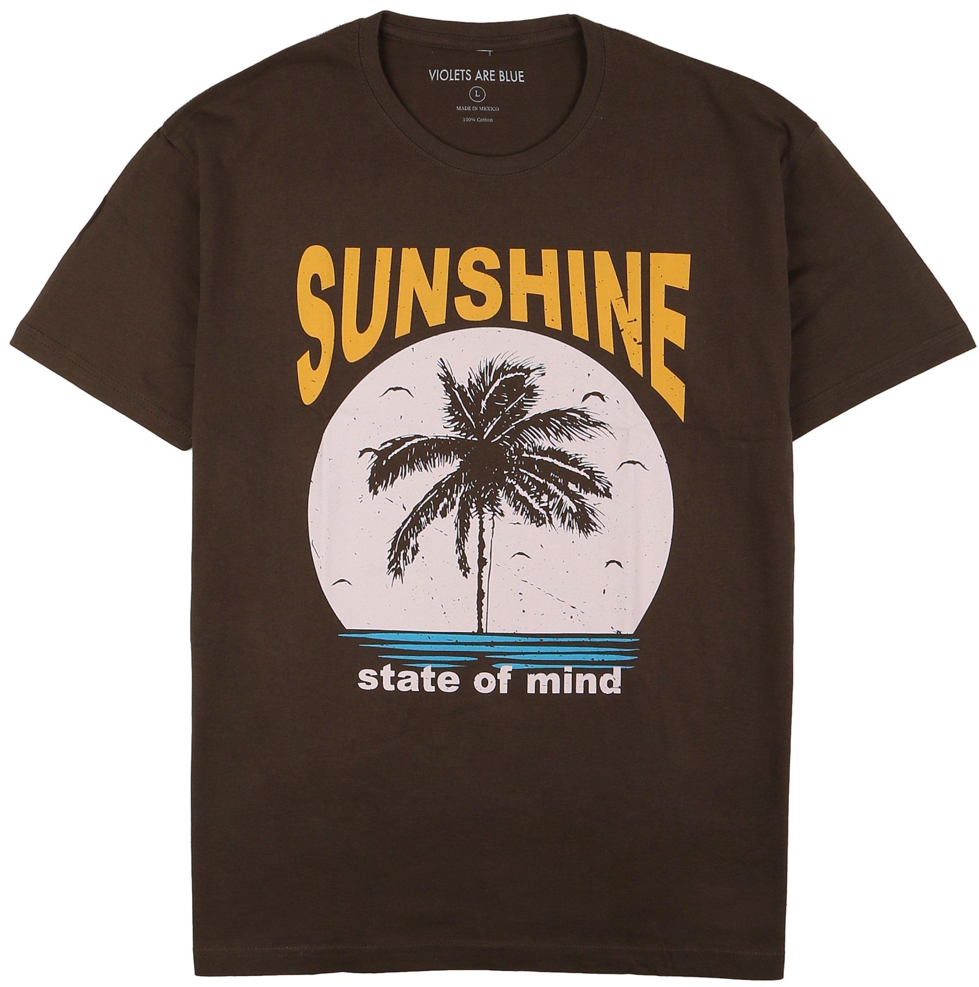 Violets Are Blue Womens Graphic Sunshine State T-Shirt