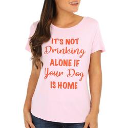 Womens It's Not Drinking Alone Short Sleeve T-Shirt