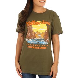 Womens Yellowstone National Park Short Sleeve T-Shirt