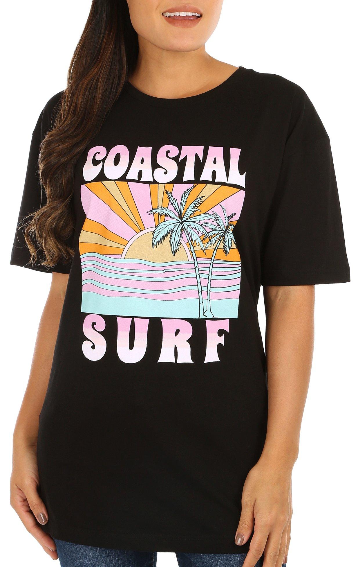 Violets Are Blue Coastal Surf T-Shirt