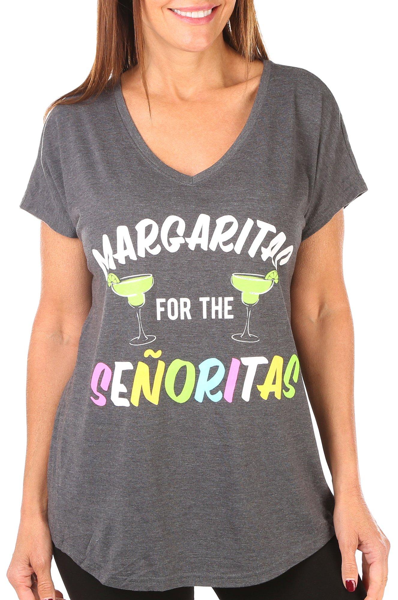 Florida Strong Womens Margarita V Neck T-Shirt
