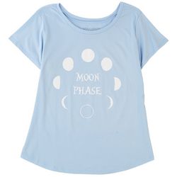 Ana Cabana Womens Moon Phase T-Shirt