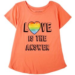 Ana Cabana Womens Love Is The Answer T-Shirt