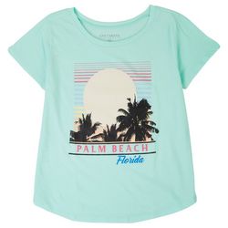 Ana Cabana Womens Palm Beach T-Shirt